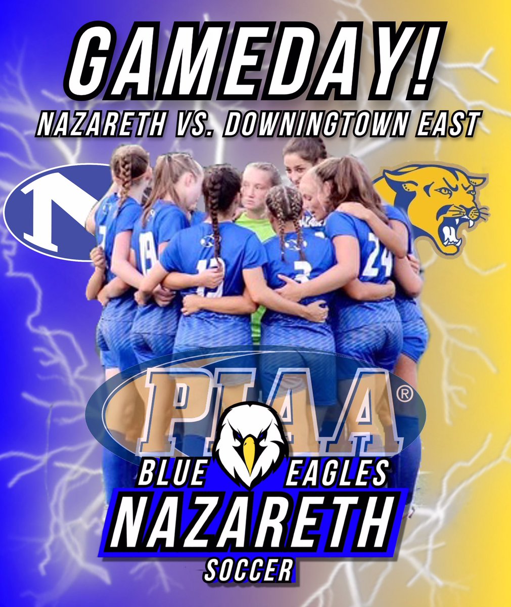 GAME DAY!!!!! #ngs #fsu #family #playforeachother #states @NazHSPrincipal <a href="/NAHSBlueEagles/">Nazareth Athletics</a>
