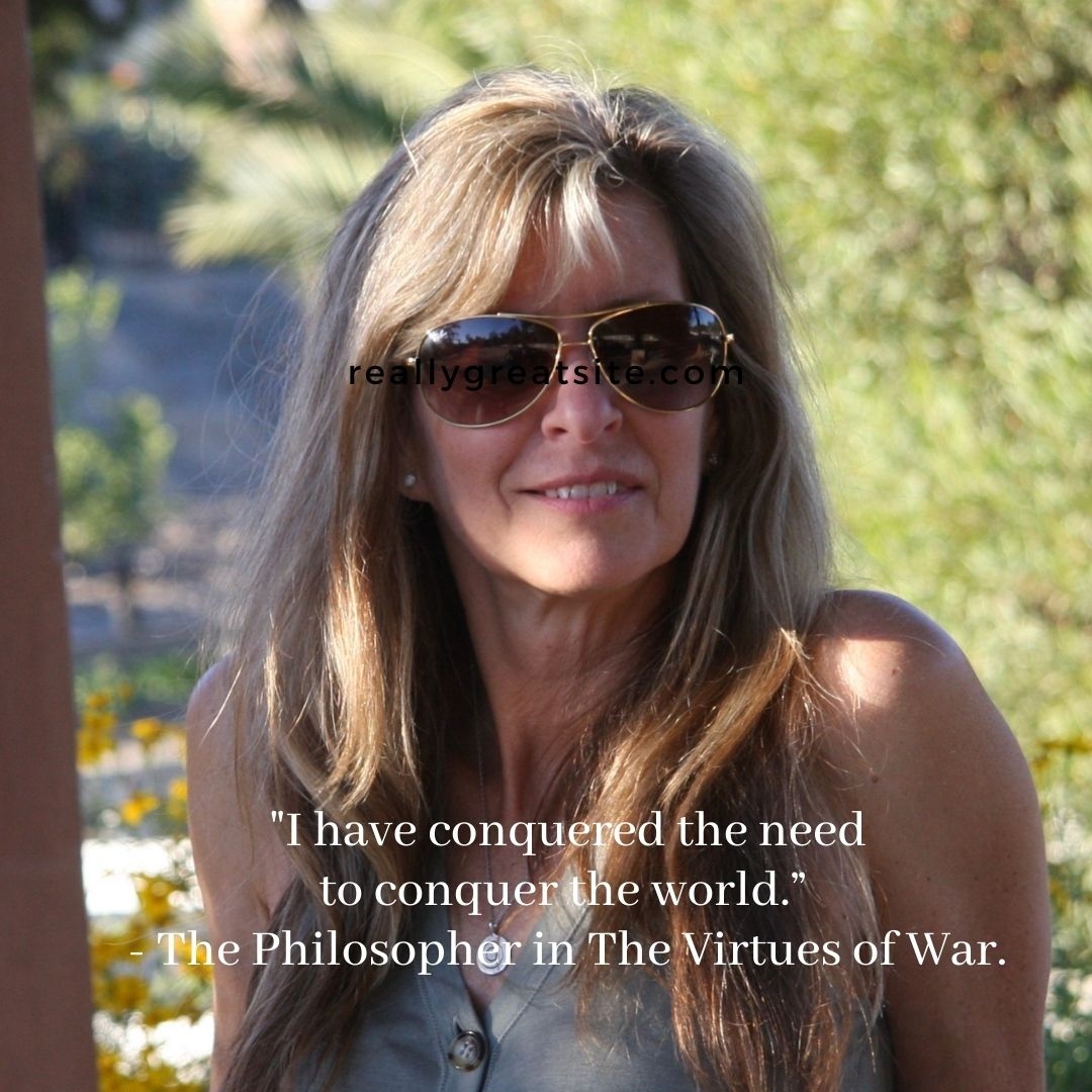 LorinB's tweet photo. The other day I read this:  “This man (Alexander The Great) has conquered the world! What have you done?" The philosopher replied without an instant's hesitation, "I have conquered the need to conquer the world.”⁠
Quote from Steven Pressfield's The Virtues of War.⁠
⁠
#stoic https://t.co/cInatfMON3