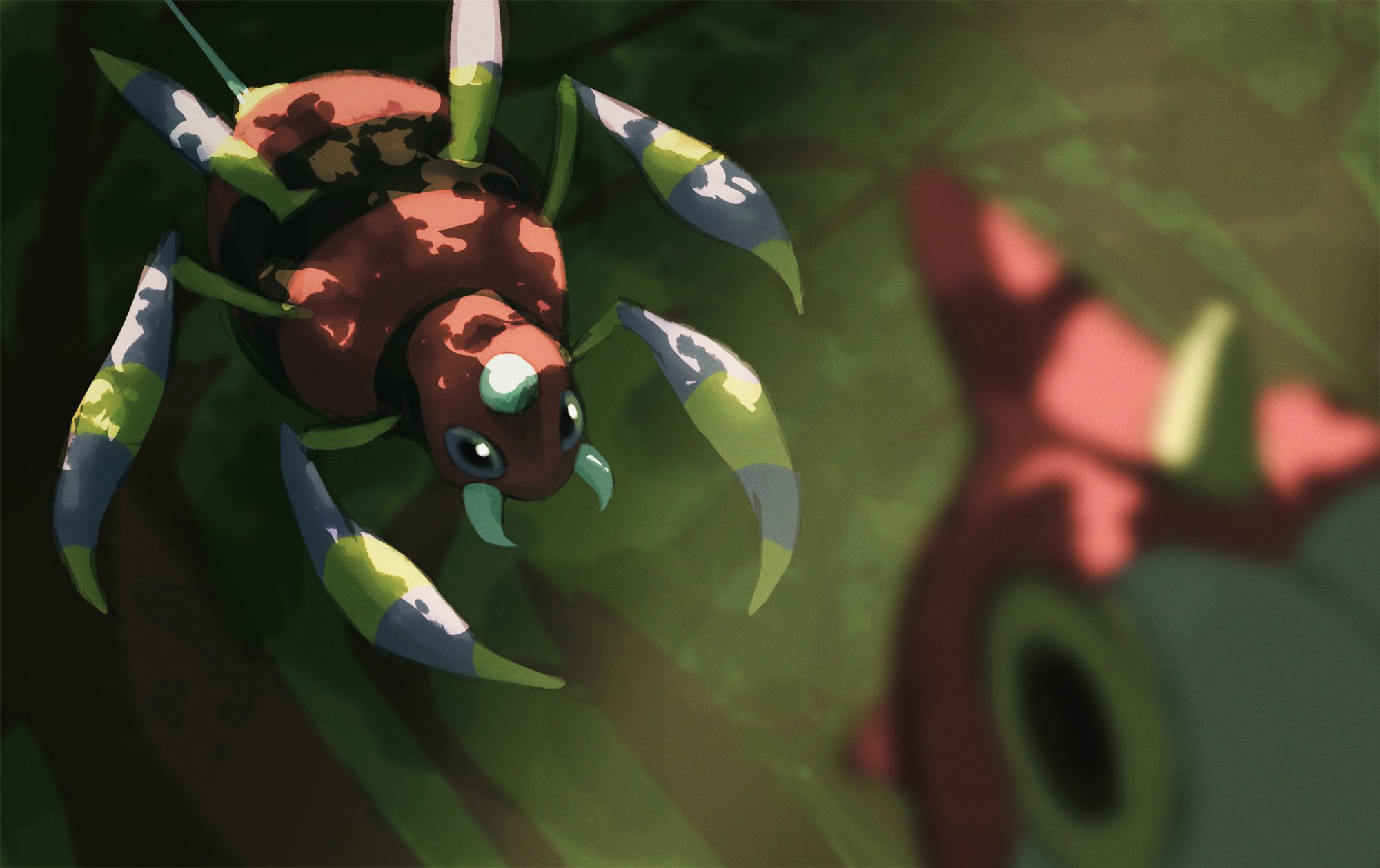 Rend ポケモン版深夜の真剣お絵描き60分一本勝負 アリアドス T Co Bmsc9ztdnu Twitter