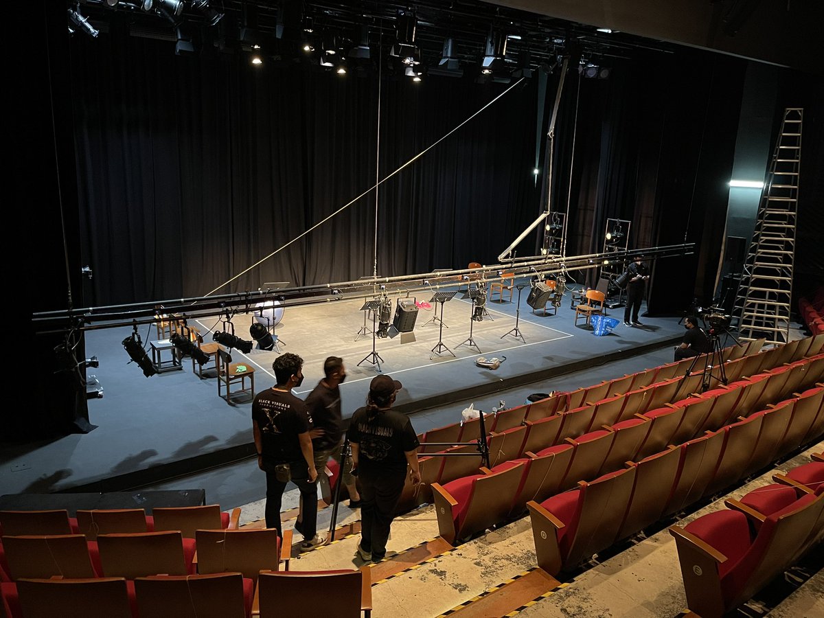 Jo_Kukathas's tweet photo. Back working in the theatre today after almost two years. Where do I go to say how wonderful it felt? First reading of a new play by Ridzwan Othman - Nudity and Mortality Report: Mount Kinabalu. #FIRSTWoRKS #newplaydevelopment https://t.co/IMq6NDNVf4