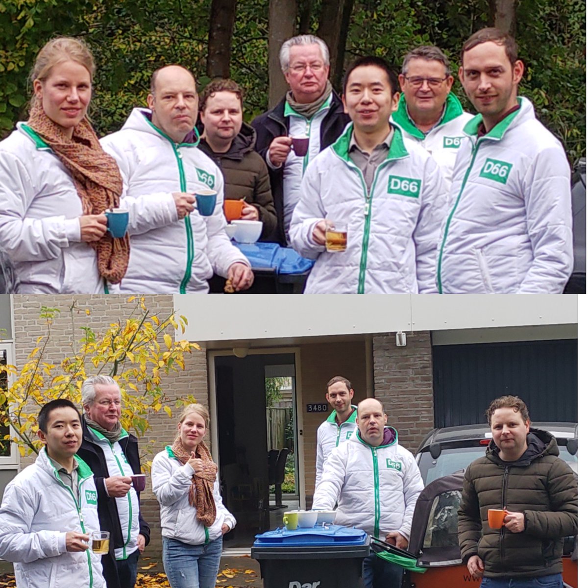 Na ochtend campagne voeren nu #D66congres @ D66.nl/live