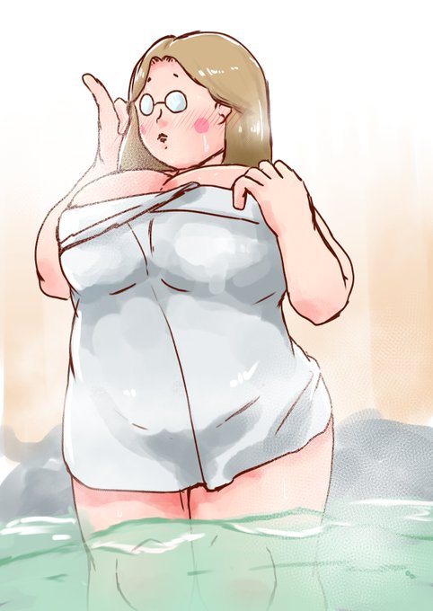 オリーヴの友達の眼鏡の子in温泉

#ボンバーガール
#残り時間60分です 