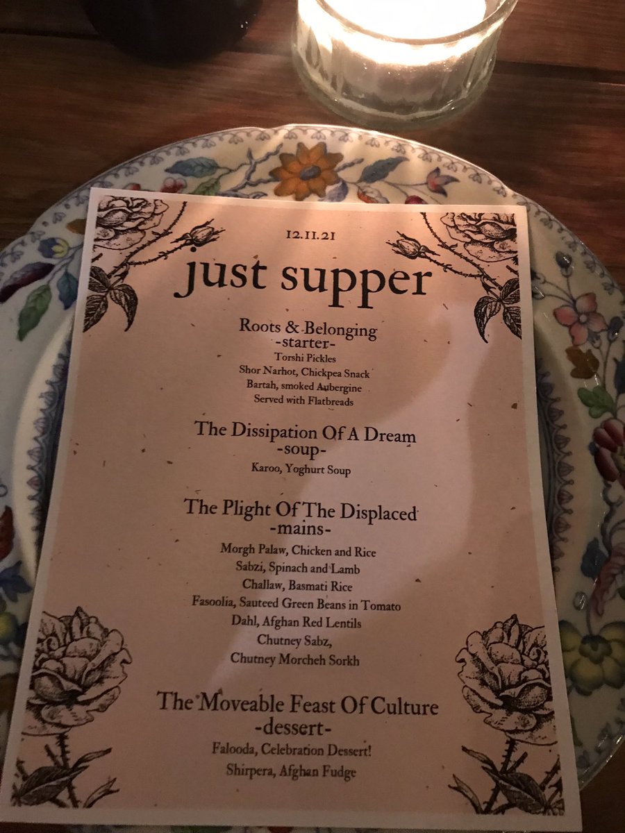 BerniExcell's tweet photo. Utterly prophetic that last night a few of us desiring to know, and journey with our Afghan brothers &amp; sisters and all who are refugees were hosted by @HomeCafeSW18 for a meal “remembering” their:our story. Echoes of Sedar. #remembering #thosewithus #thoseleftbehind #community https://t.co/i2BsKaEVCh