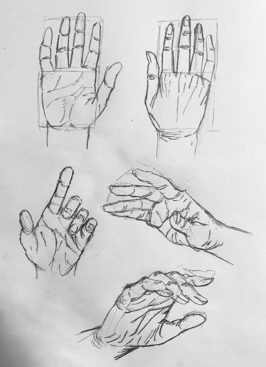【2週目】2日目前半:クロッキー(98回目)
手模写
高齢の女性の手の描き方を学ぶ…男女差のつけ方がわからん… 