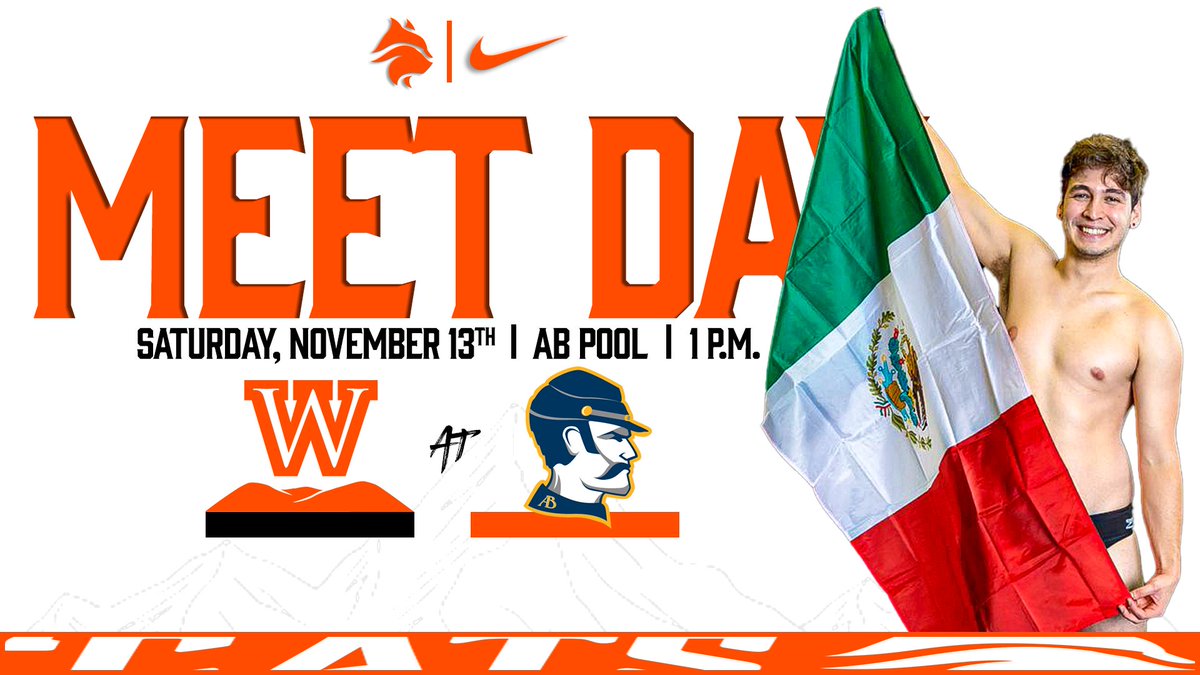 WVWCSwimming's tweet photo. Representing 🇲🇽, 🇫🇷 &amp; more!

🆚 Alderson Broaddus/Franciscan
⏰ 1 p.m.
🏟️ Alderson Broaddus Pool https://t.co/r3zQUVjH8a