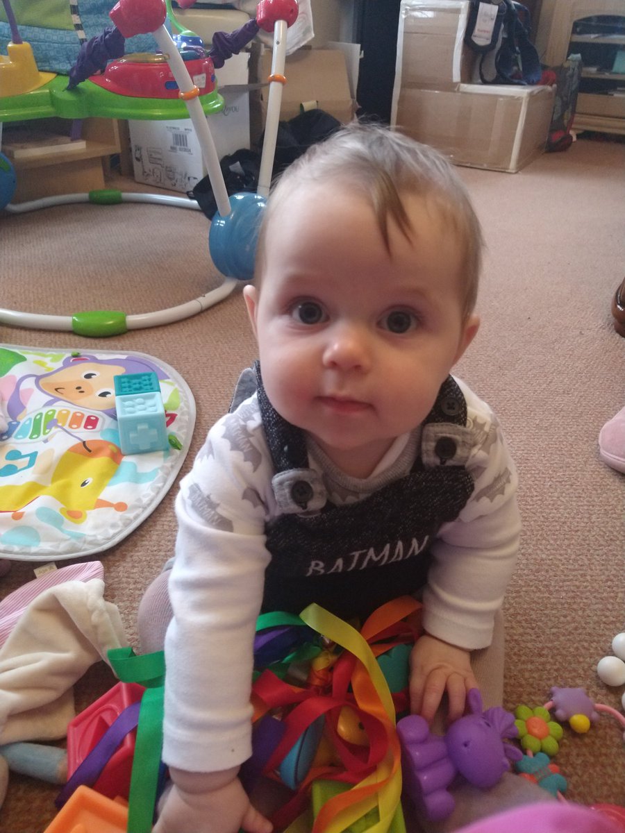 helenasworld90's tweet photo. Lovely couple of hours with this sweet little bub ❤️❤️ #BabyBatman https://t.co/AGSAYGinQv