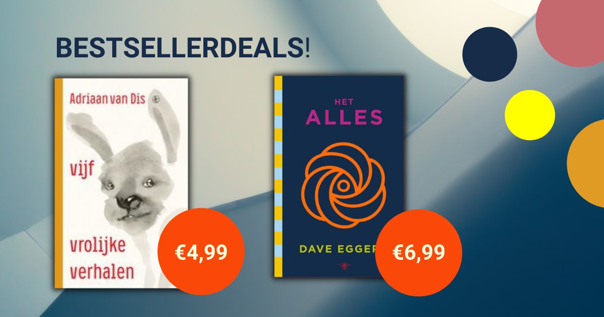 eBookNL's tweet photo. #WeekendDeal
Deze zondag hebben we wel heel veel korting op een paar prachtige bestsellers! Profiteer dus snel van deze tijdelijke korting! Verder in deze nieuwsbrief de beste acties en mooie romans voor een aantrekkelijke prijs! 💥 https://t.co/BaP3NcazJL https://t.co/QQciRNAAQc