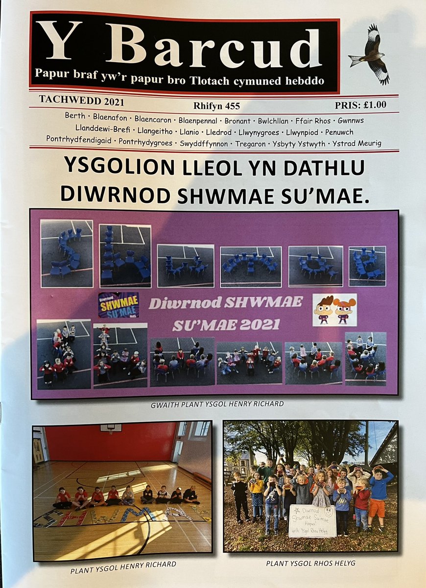 Papur Bro Y Barcud tweet media