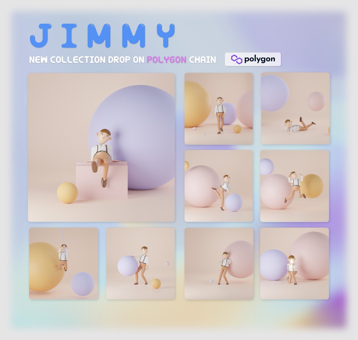 tawan__s's tweet photo. 🐵3D MONKEY ( OPENSEA ETH )
https://t.co/fYORwOqm7c
👦🏻 JIMMY BOY ( POLYGON MATIC )
https://t.co/PdbBuRSzeA
.
#NFT #nftcollector #NFTartist #NFTTHAILAND #NFTthaicommunity #nftcommunity #Collectors #digitalart #opensea #character #polygon #monkey #CryptoNinja二次創作 https://t.co/aLn0yHdota
