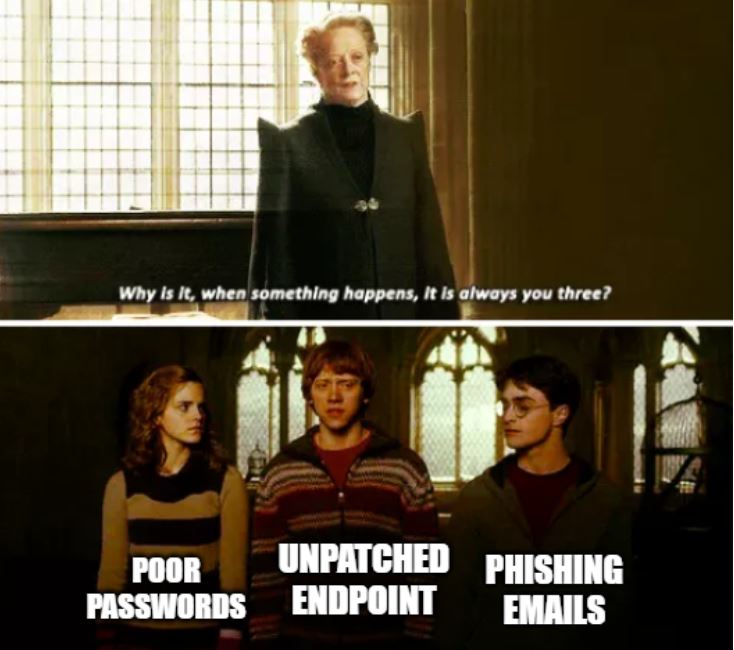 kaspersky's tweet image. The usual suspects ¯\_(ツ)_/¯