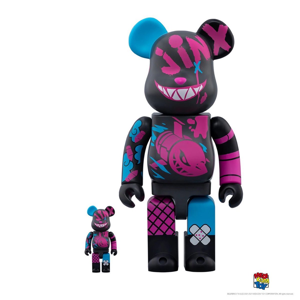 BE@RBRICK × LOL 400% JINX ART ジンクス買取 します！ DMお願いします