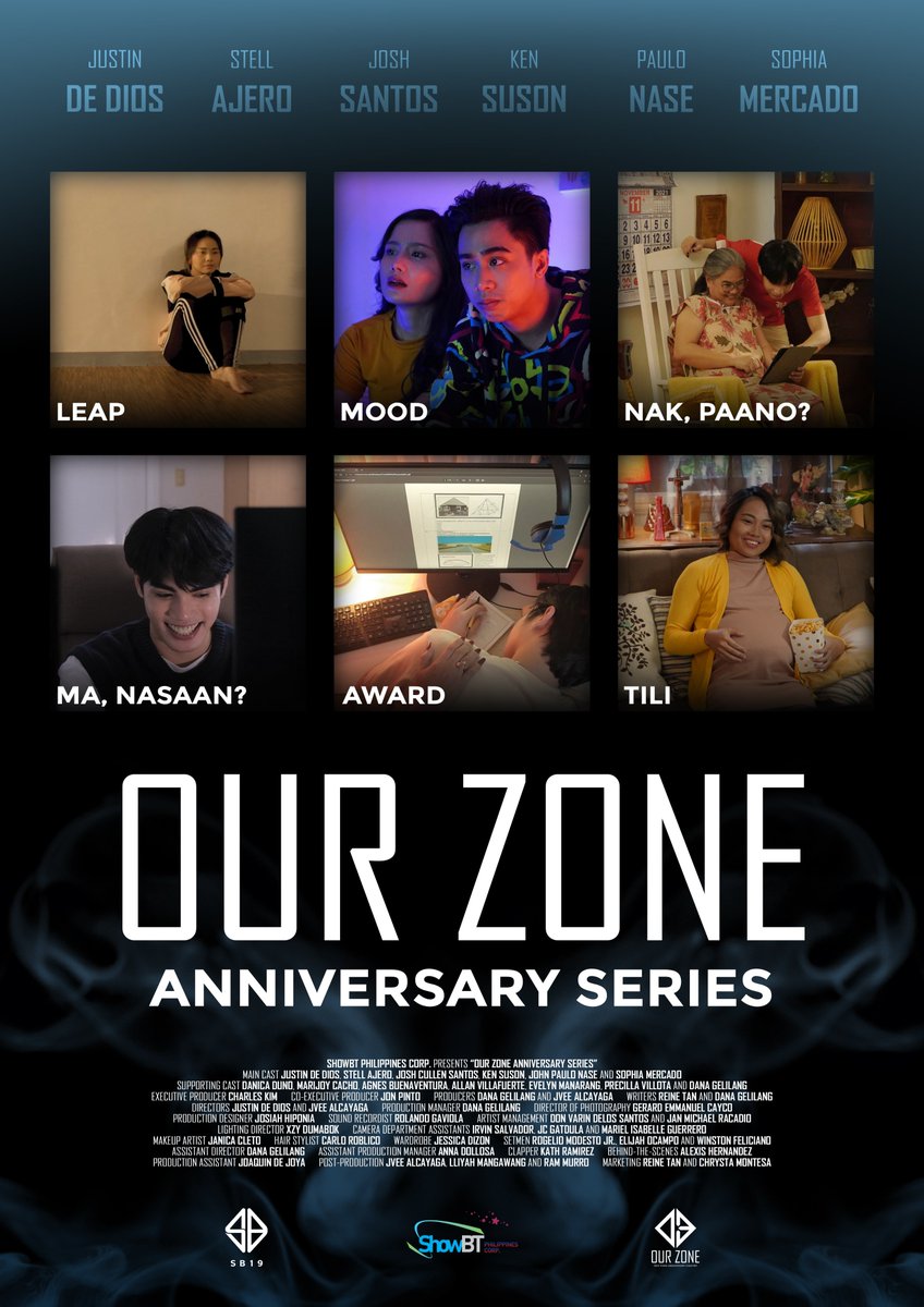 SB19Official's tweet photo. 🎬 SB19 proudly presents the “Our Zone Anniversary Series”

🔴 Streaming on Youtube, beginning November 15, 7 PM PHT 

Get your tickets to the #SB19OZAnnivConcert at https://t.co/iKcdavGIrP or at https://t.co/AL1037Ihs8 💙

#SB19Anniv3rsary #SB19OurZoneAnniversarySeries https://t.co/dtClNZVcry