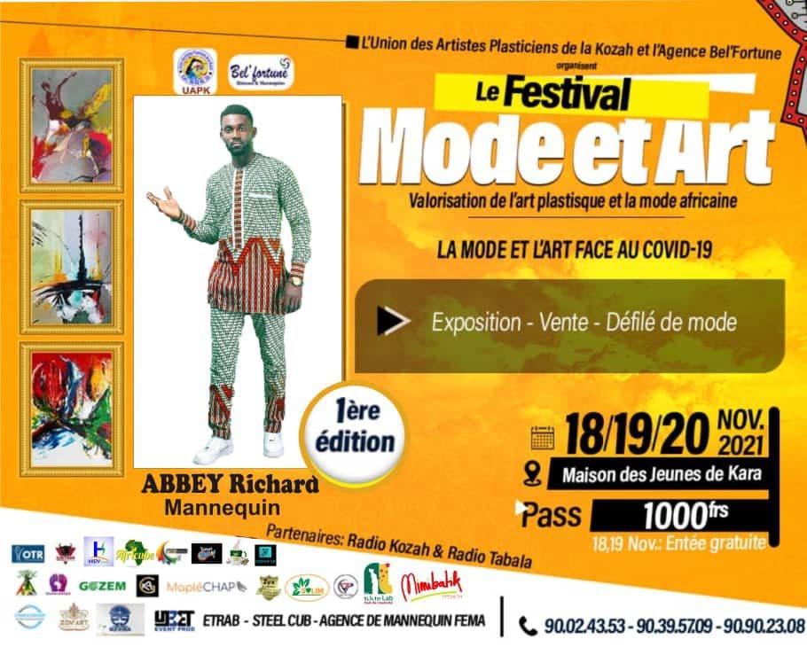 Tilitulab's tweet photo. Le Festival des Arts et Mode (FEMA) s'annonce grandement à #Kara #Togo du 18 au 20 novembre 2021. Au menu, des défilés de modes de tenues traditionnels, prestations d'artistes locaux, match de football, expositions et ventes d'œuvres d'art. Tilitu Lab est partenaire. https://t.co/4JxjAkLRx0