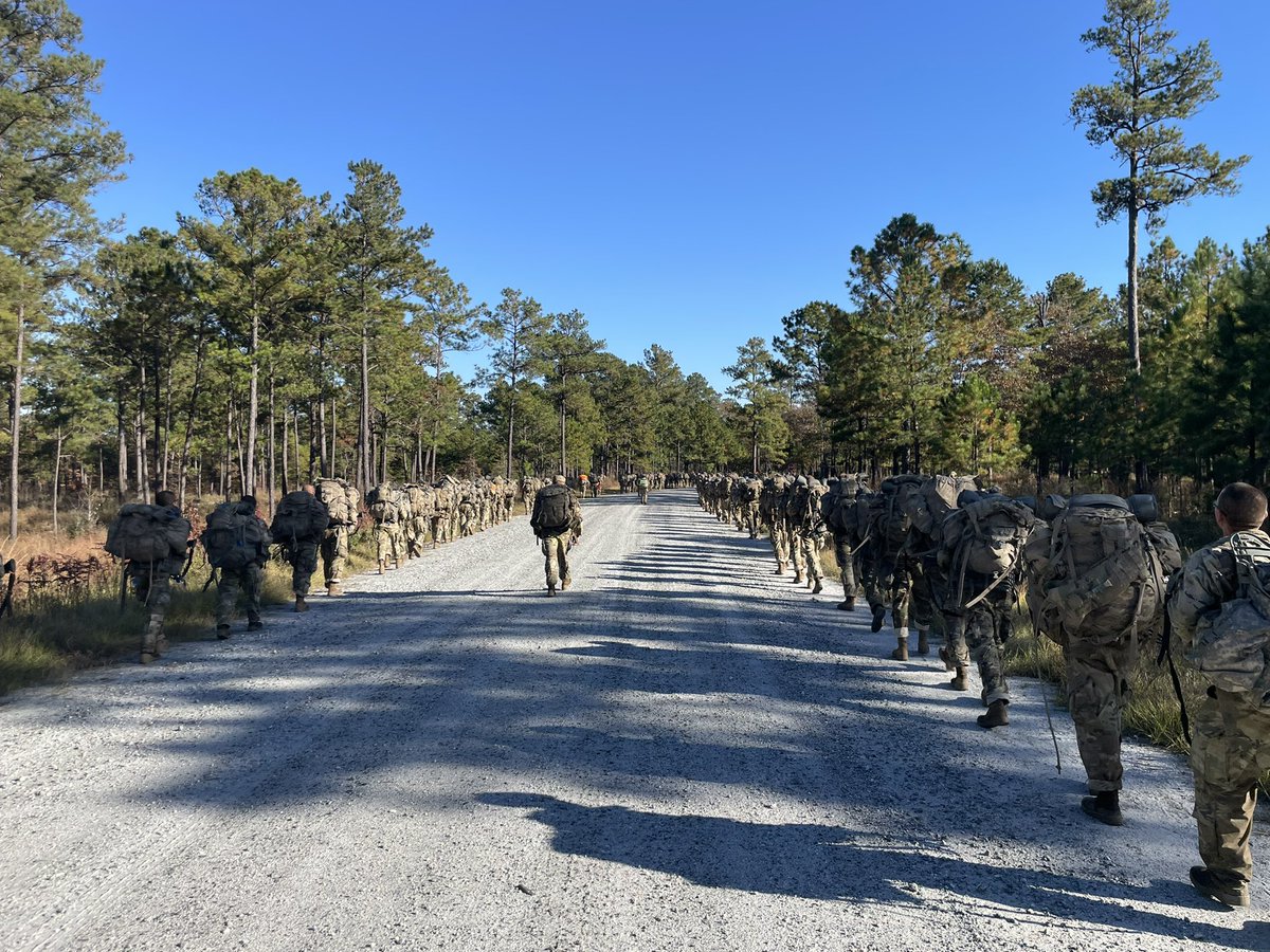 Troop2nd's tweet photo. Scout Skills FTX complete. Assassin spent the week progressively building the basic fundamentals of reconnaissance in the field environment. The week culminated with a short 6.5 mile march before returning to the barracks for recovery.
#19DOSUT
#intheshadows
#lionscoverthefront https://t.co/ROb3I6U76p
