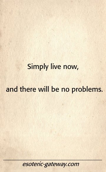 EsotericGateway's tweet photo. Simply live now, and there will be no problems.
#wisdomcards #wisdom #quotes #problems #Inspiration #personalgrowth #Motivational #empowerement #success #failure https://t.co/J97Oqrhggi