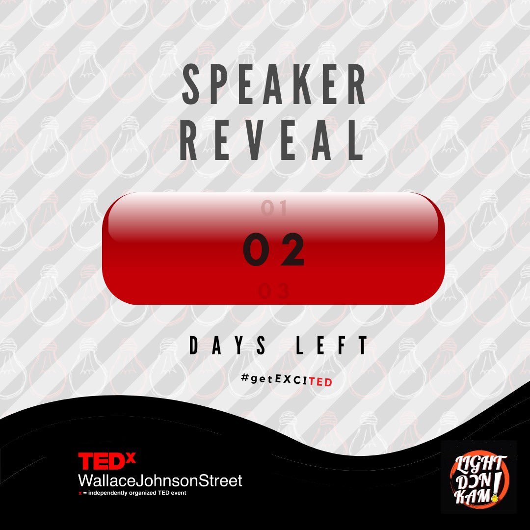 tedx_WJstreet's tweet photo. The countdown continues! Two more days until we reveal our speakers.
#GetexciTED 
#TEDxWJS
#LightDonKam! https://t.co/7rnK5Q7fHR