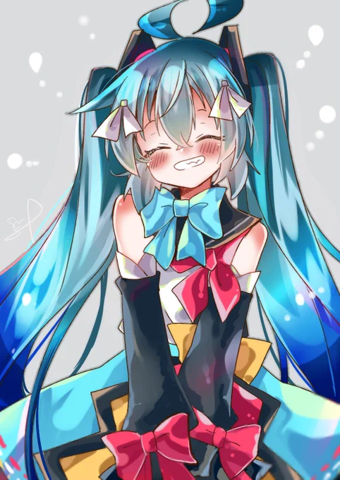 久々にふりかけちゃん描いた
#マジカルミライ2018 