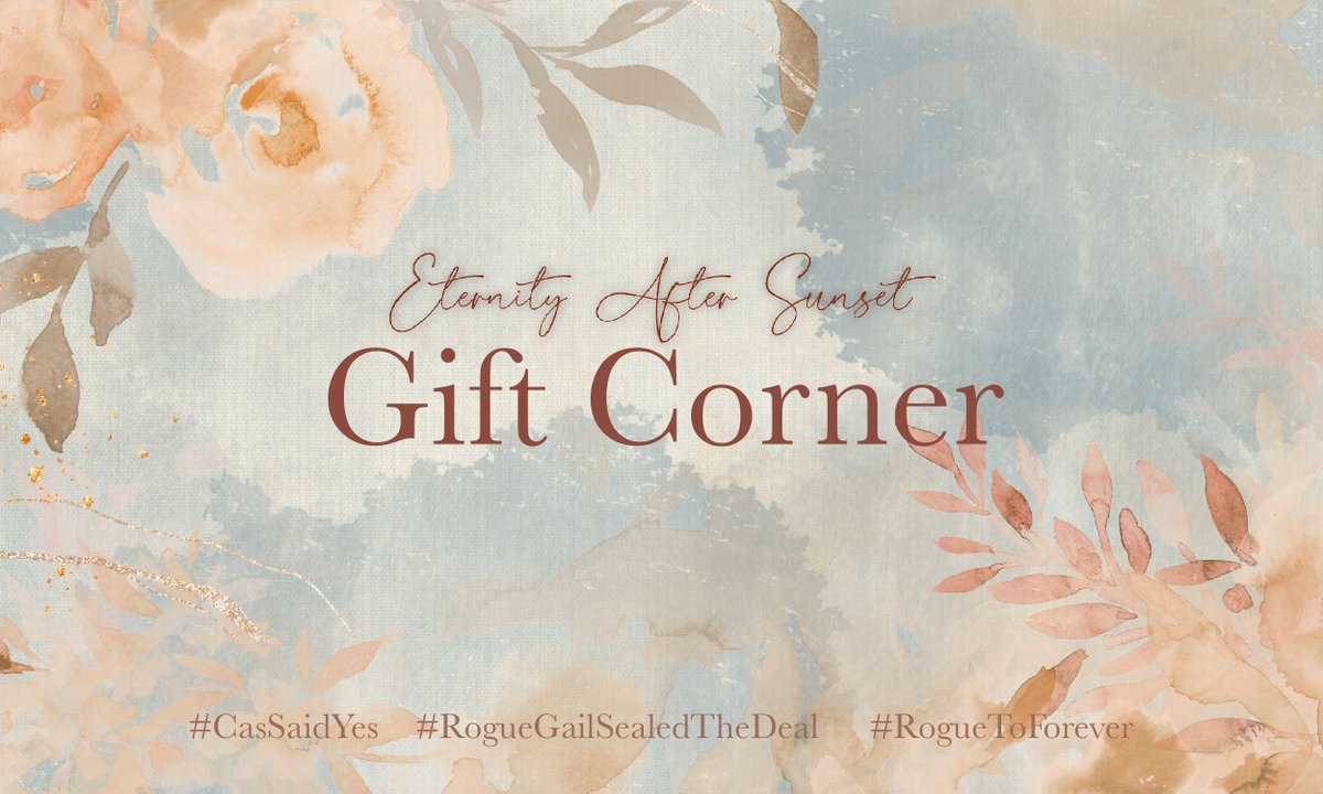 ⠀
    GIFT CORNER
⠀
    #RogueGailSealedTheDeal
    #CasSaidYes
    #RogueToForever
    #TreasuringMomentsAtTMEvents
ㅤ