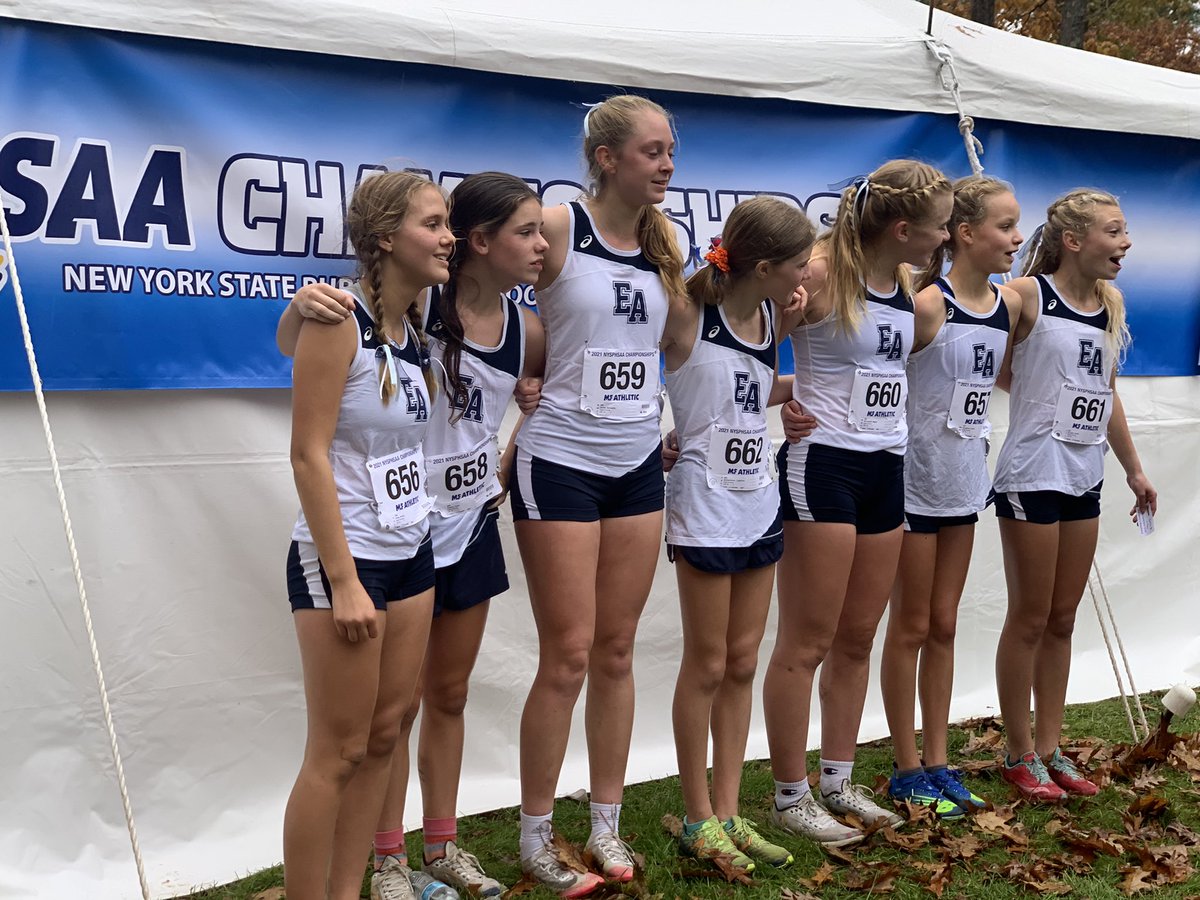 EAXC Girls are Class B STATE CHAMPS !!! Emilia OLeary takes the individual title !! <a href="/ea_bluedevils/">EABlueDevils</a>  <a href="/EastAuroraHSNY/">East Aurora High School</a> <a href="/bufnewspreptalk/">BuffaloNewsPrepTalk</a> <a href="/EastAuroraBee/">East Aurora Bee</a>