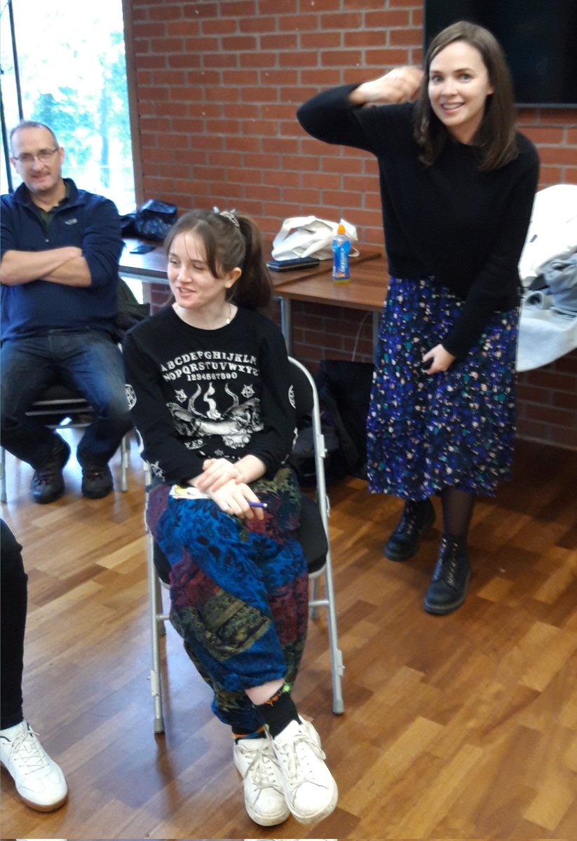 LyricLearning's tweet photo. Huge thanks to actor @eileenohiggins for taking the time to call into the Lyric to talk to Drama Studio today! Practical and inspiring advice for emerging talent. #herebefore, with Eileen, closes the Belfast Film Festival this evening. https://t.co/SWiOmOqkaO