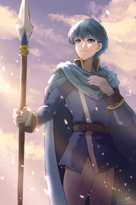 偶然タグを見かけて参戦です。レベル1フィンです
#FEフィン祭り2021 #FE #FireEmblem 
