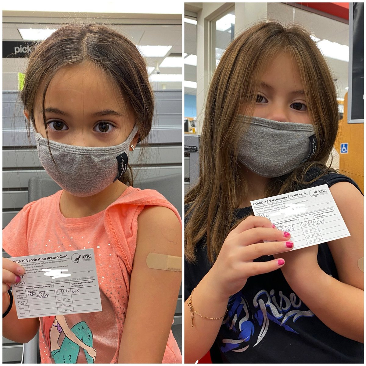 a2nurse99's tweet image. #blitzlets are vaccinated! #Shot1 Not even one tear!!! @Blitz_y