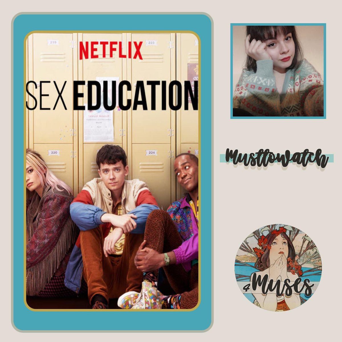 4_muses's tweet photo. #MustToWatch: #SexEducation

La trama e i temi trattati all'interno della serie TV in realtà non sono un gran mistero, lo dice il nome stesso: è un'educazione sessuale sotto tutti gli aspetti…

Commenta l'articolo di @silviabru_ 🔽
https://t.co/LHDrDneyRb https://t.co/0CWX9Pojbq