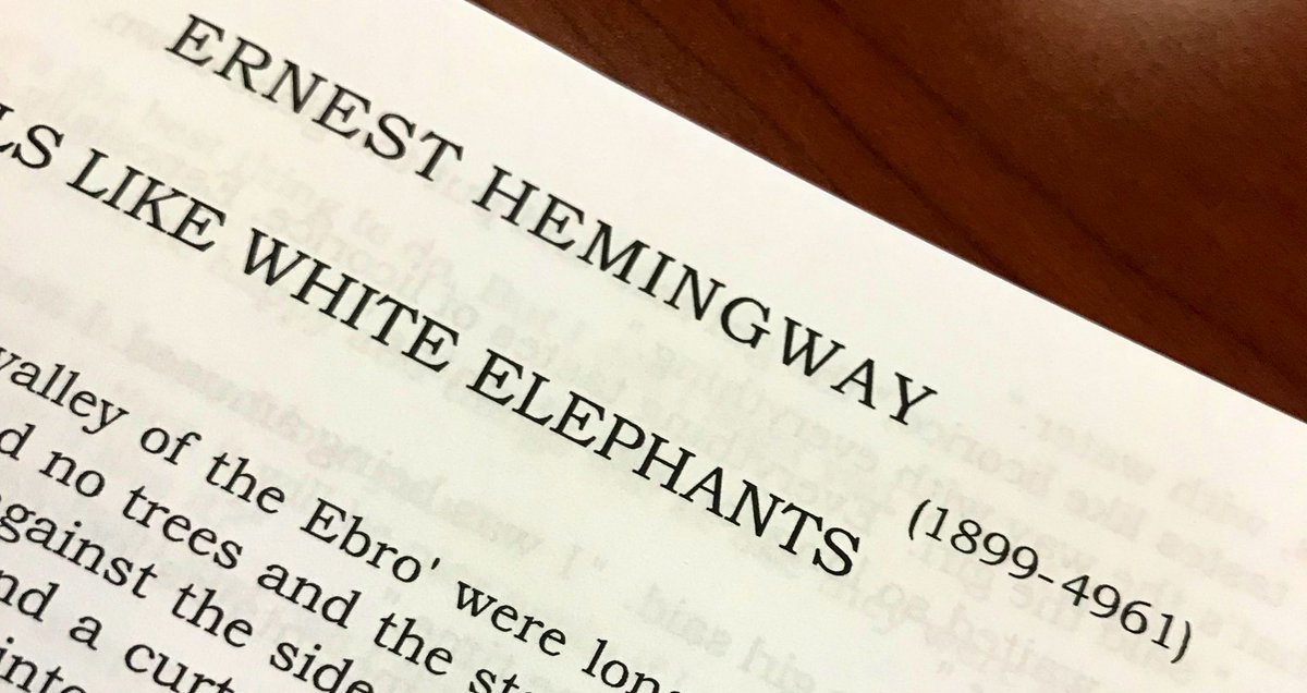 jamie__treacy's tweet photo. Hemingway isn’t dead, just laying dormant https://t.co/T8HfJSXvRd