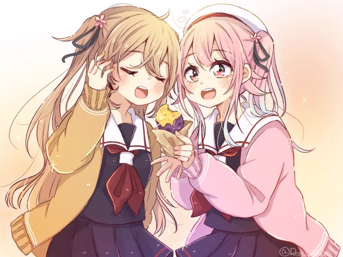 村雨姉さんと春雨さん 