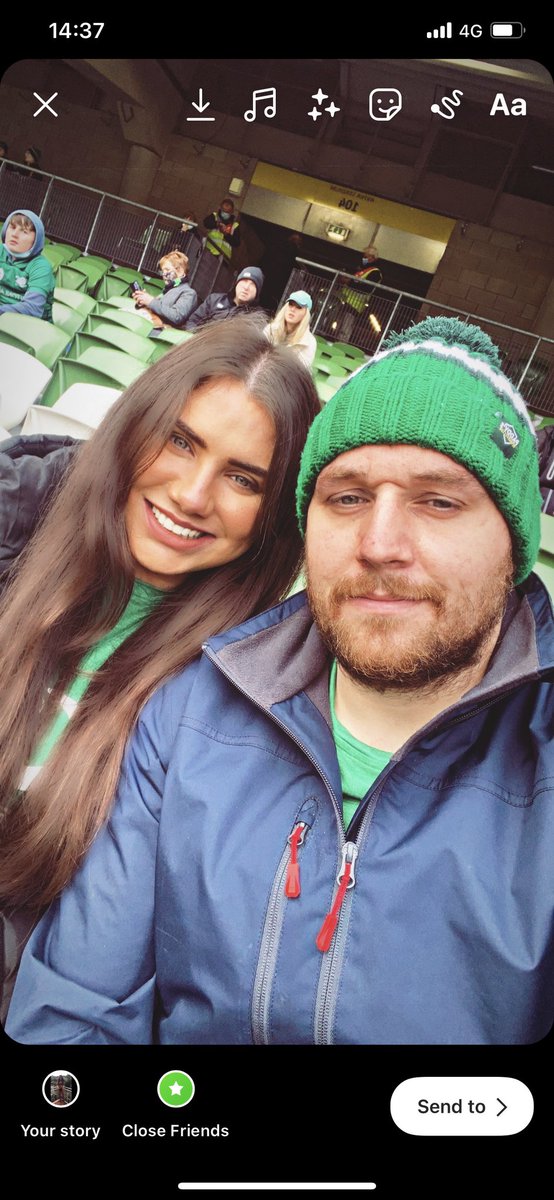 Leaaabear's tweet photo. COYBIG🇮🇪 #shouldertoshoulder #IREvNZL https://t.co/xl3nph2vTp