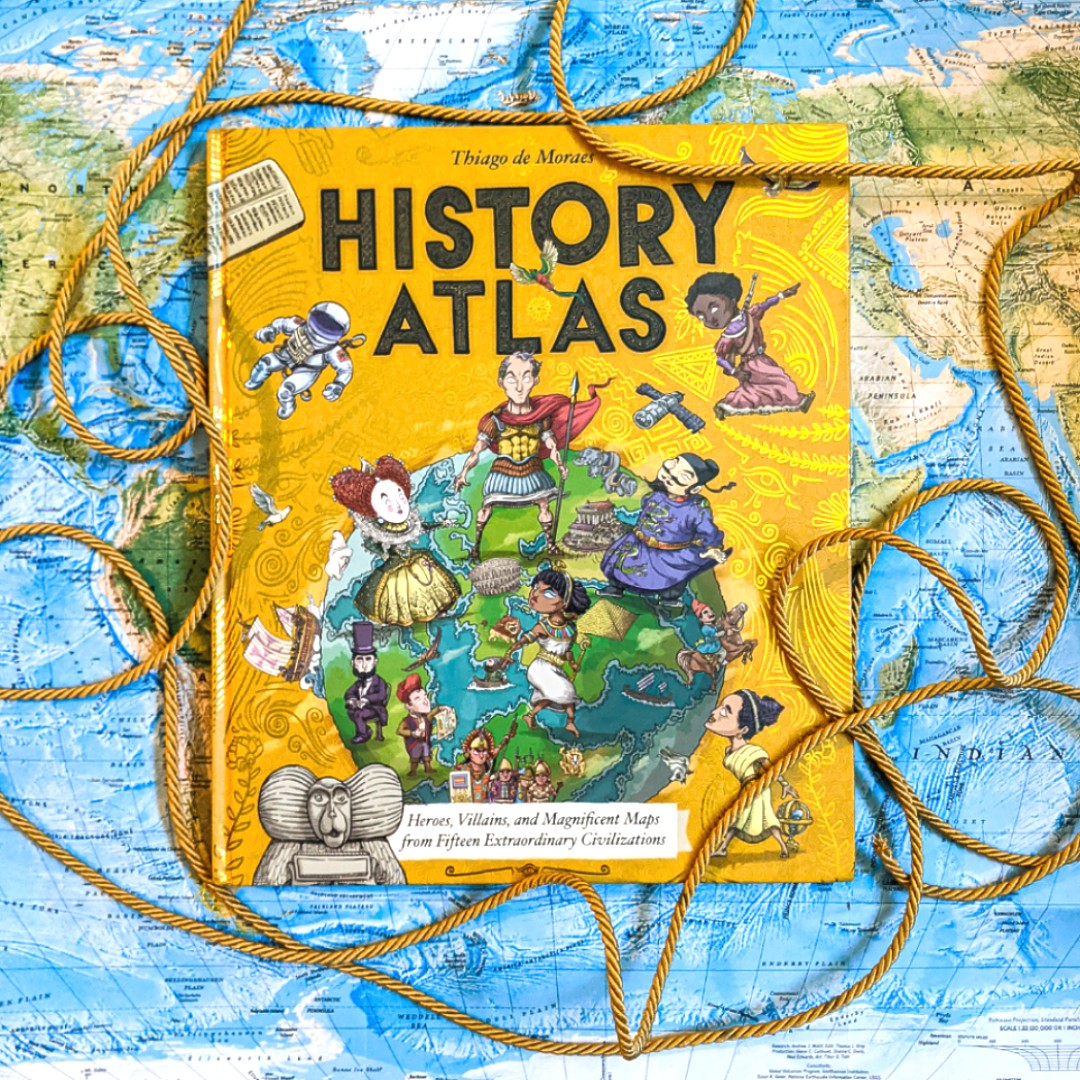 littlebeebooks's tweet photo. Ready to go on an adventure this weekend? How about an adventure through time?! #HistoryAtlas, by @tibolota, is a global tour through fifteen extraordinary civilizations full of dashing heroes, scheming villains, and magnificent maps!
#BeeAReader https://t.co/yyKZUZVfwk