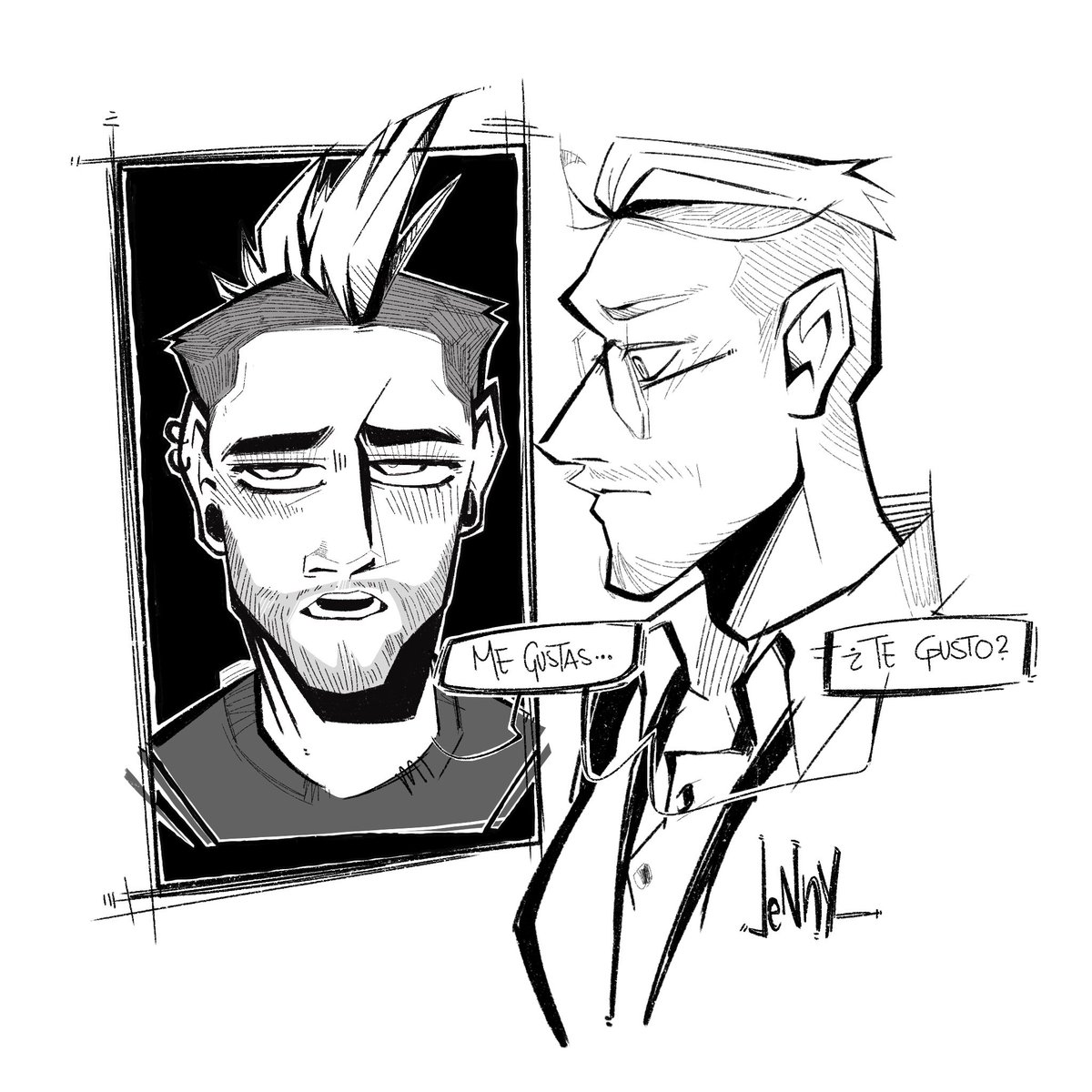 JeNny_0666's tweet image. Me gustas… ¿Te gusto?…
Mi primerrrrr dibujo Volkacio en digital… EWK

2020   /   2021