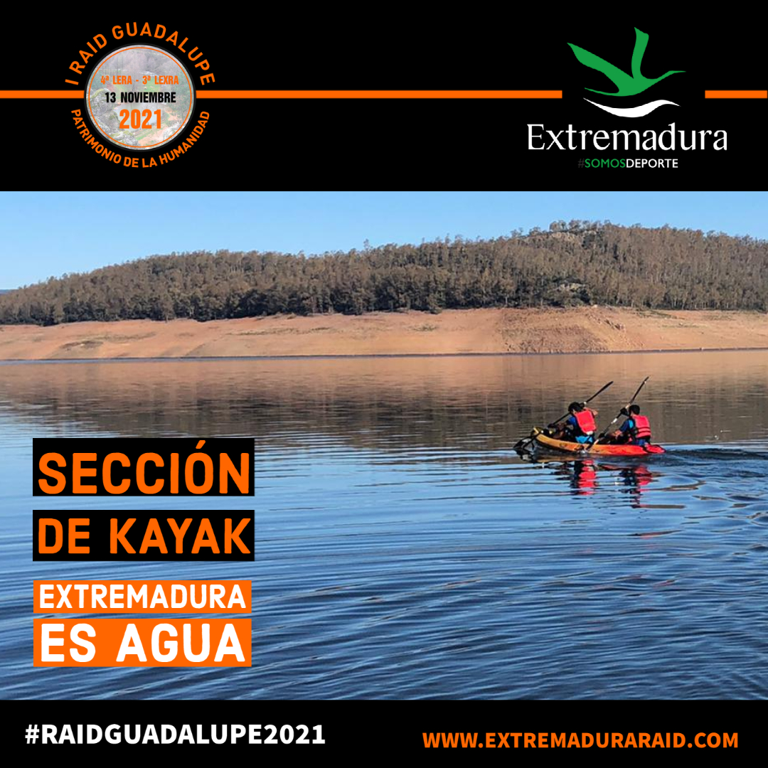 ➡ #RaidGuadalupe2021 #LEXRA Podríamos daros alguna pista de lo que se puede descubrir si vienes a #Extremadura, pero lo que nos gusta es que vengas y lo compruebes directamente. Agua tendrás de sobra Sección de Kayak Cíjara. #ExtremaduraesAgua #Raid #Orientación @DXTextremadura