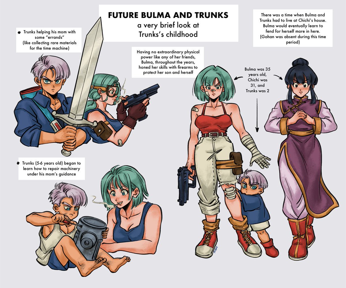 more info about the #DragonBallZ future timeline story that i plan
