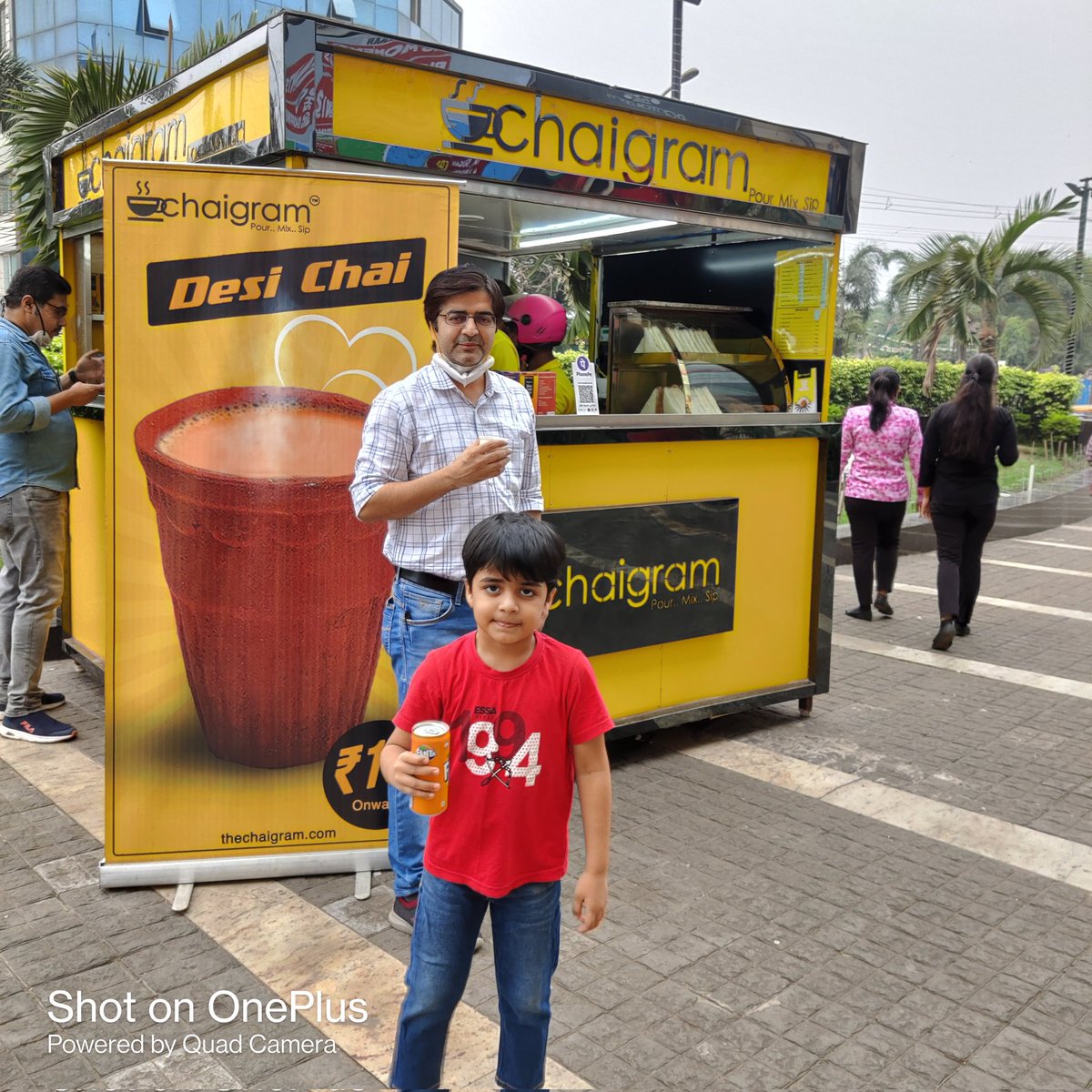 Aslam24Dr's tweet photo. @InvestorAyush @Arunstockguru @DipenduNandi Enjoying chai at chaigram. My fav one is tandoori chai. https://t.co/ZuDPauLigy