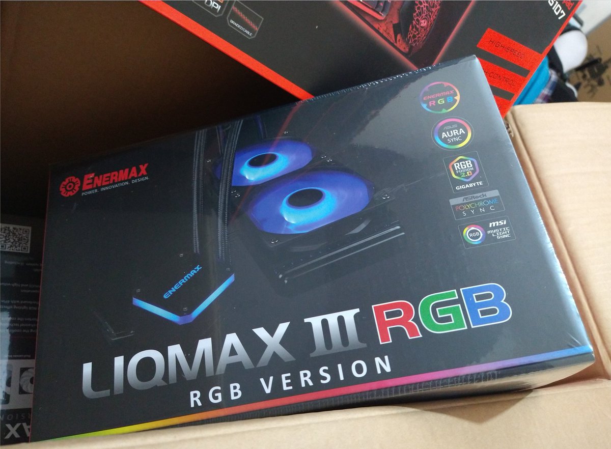 elektrometal's tweet photo. Ajaa, llegaron las #Enermax #Liqmax #cpucooler #refrigeracionliquida https://t.co/kYMDnudJNG