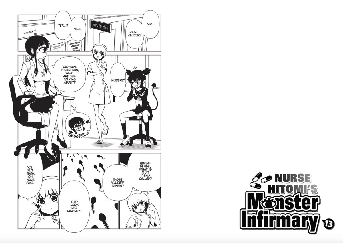 "Nurse Hitomi's Monster infirmary" has been published. If you love this work, please buy the official version.

The e-book version does not allow you to buy the kindle, but you can purchase the entire volume at BOOKWALKER. You can also try reading

https://t.co/SdRNnUb7vp https://t.co/W3reBfb51e 