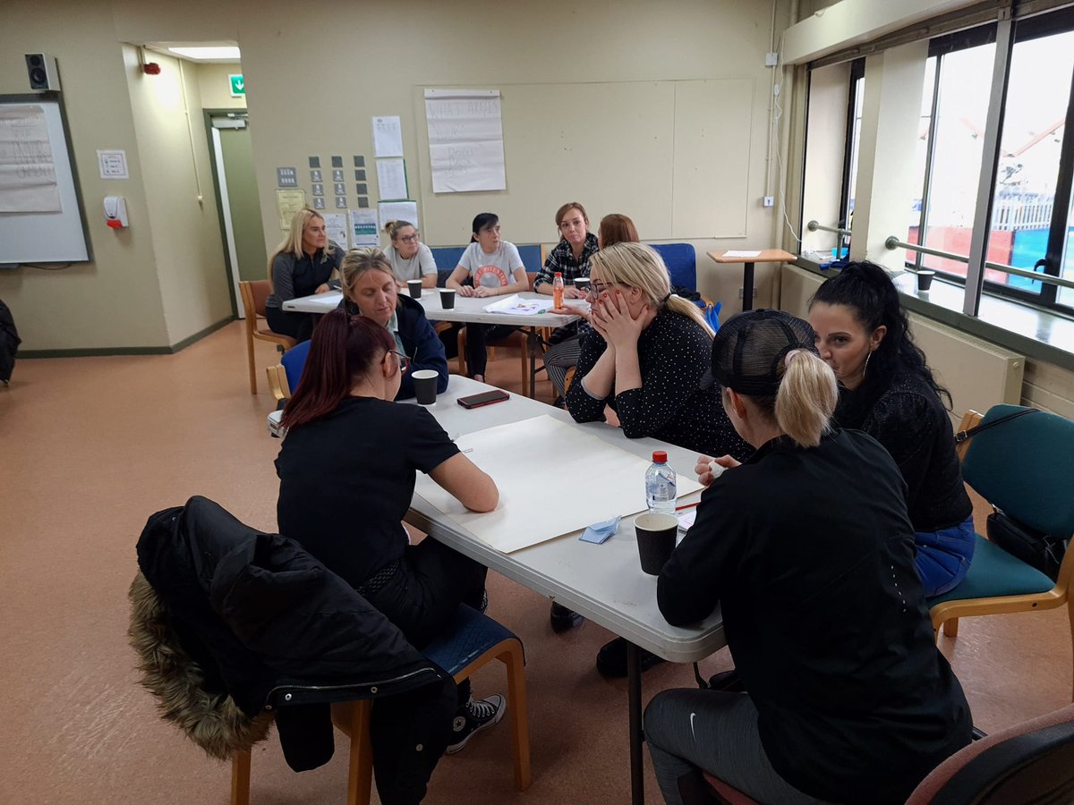 GrosvenorCommu2's tweet photo. Saturday wellness session, individual & team health goals discussed & great plans for 2022 #CITHealth @belfastcc @ExecOfficeNI https://t.co/5uQ2x2sdZl