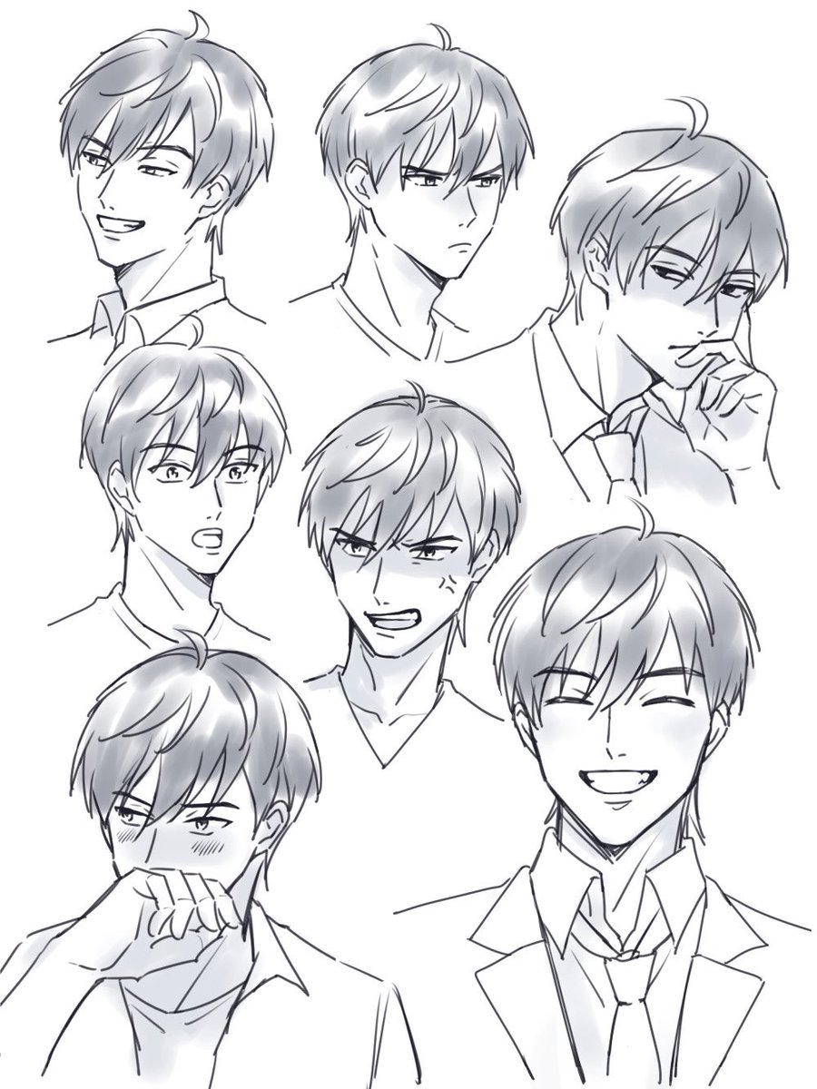 ひたすら風真の顔だけ描いた 