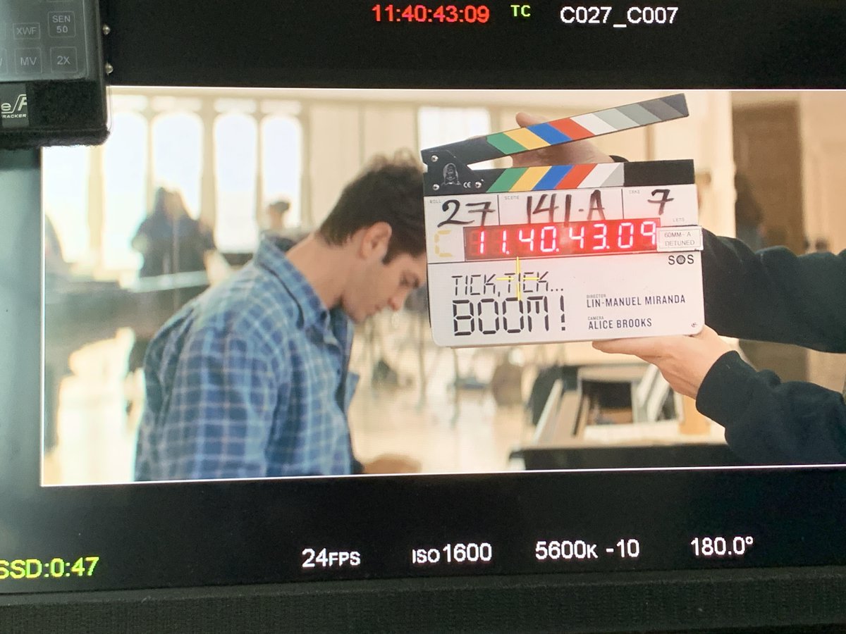 Lin_Manuel's tweet photo. Thrilled beyond belief at your reactions. Have heard from so many friends who went on the first day that I'm kind of in tears all the time. #TickTickBoomMovie is in theaters now. -LMM https://t.co/Xly0gRGGZf
