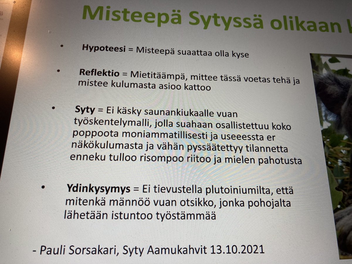 hanna_torvinen's tweet photo. #siunsote Sytyn aamukahveilla on lystiä asian lomassa 😀 Tiedätkö miten Syty käsitteet menee Savon murteella😅 #syty #LUMOhanke https://t.co/7cubeRMiON