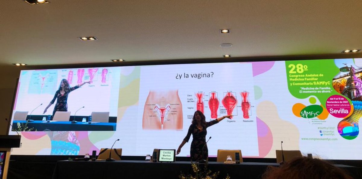 CongresoSAMFyC's tweet photo. Hablamos de sexo ?

Con la médica de familia y sexóloga clínica, Dra Cecilia Martos Montoya

#SAMFyC2021 @SAMFyC https://t.co/JYc6ZIyeJS