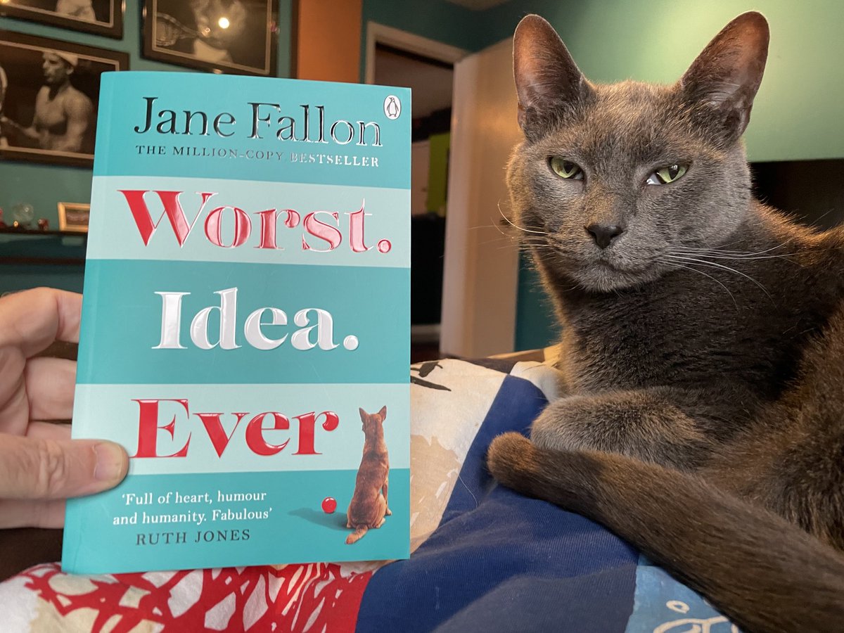 Best idea ever(adopting Griffin at ⁦<a href="/PAWSChicago/">PAWSChicago</a>⁩)meet Worst Idea Ever by ⁦<a href="/JaneFallon/">Jane Fallon</a>⁩. And say hi to ⁦<a href="/PickliciousF/">Pickle</a>⁩