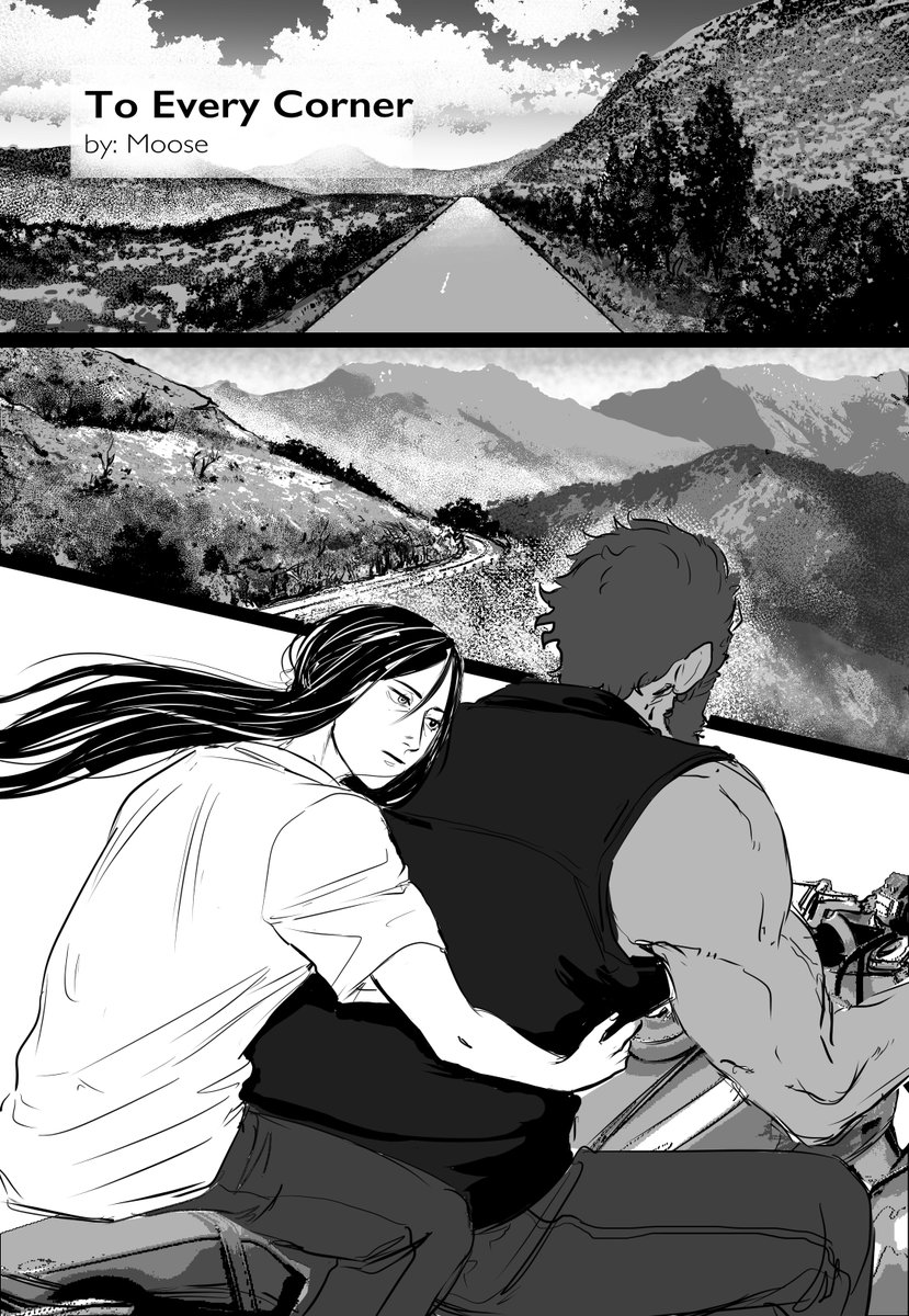 1/2 i don't think i ever got to share my comic for a waver rider zine...4 years ago? partly because i thought it was a little cheesy but whatever, i'm having an emotion. gonna repost a bunch of isuwei art 