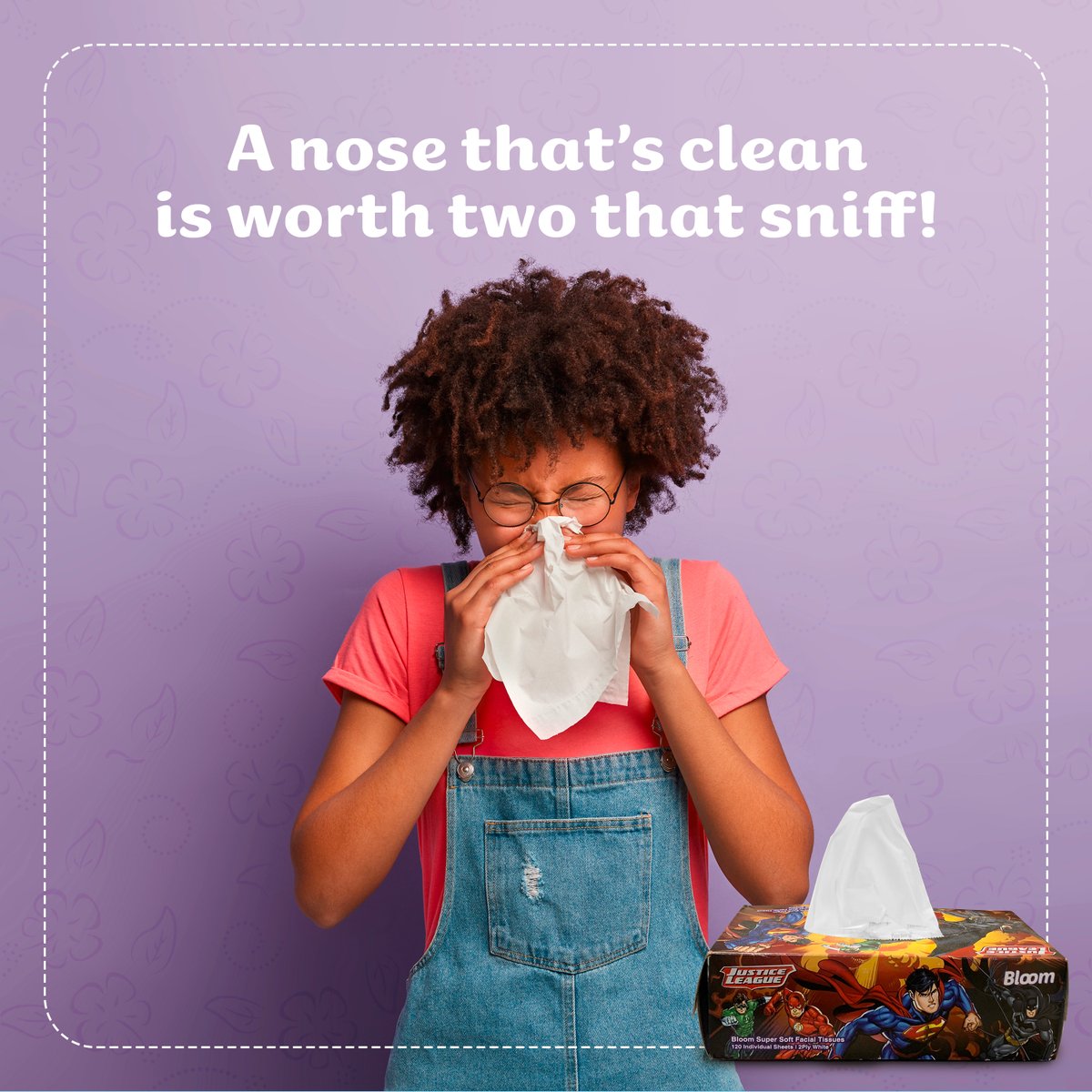 BloomTissue's tweet photo. Guess what, a running nose is normal. Bloom soft tissues will make everything seem ok. #LetsTalkDirty https://t.co/johnzi97BS