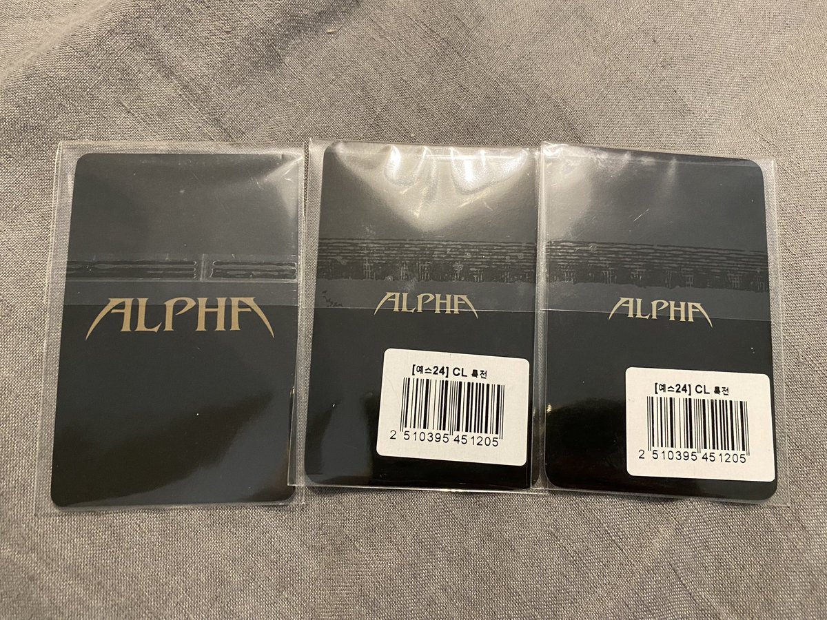Poison_Jamm's tweet photo. My CL Alpha photocards finally arrived !!
If anyone has a spare Everline photocard they’re willing to trade, DM me !
#CL #CLALPHA #ALPHA https://t.co/PngE1PPveq