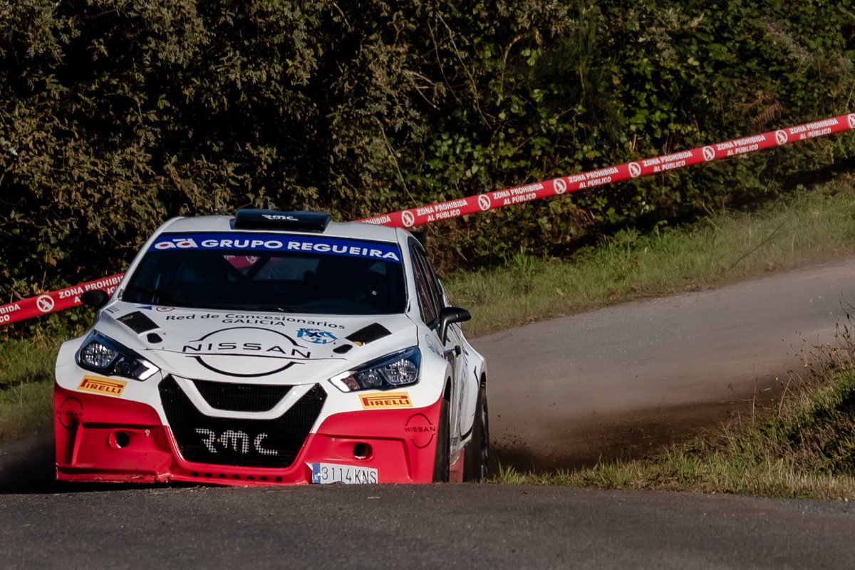 GrupoDitram's tweet photo. 2º TC del Rally Ribeira Ría de Arousa finalizado.

Nuestro piloto @kokegarnelo adelanta un puesto consiguiendo una justa 4º posición con el @Nissan_ESP #MicraN5 🏁🚗💥

#PatrocinioRedNissandeGalicia #Nissan #FergilAuto

📸 @JairoLopQui https://t.co/jwzZmFv7vd