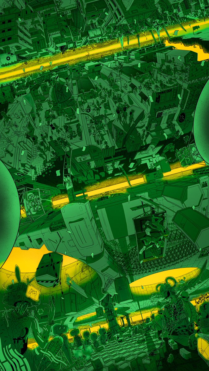 🟢🟡🟢🟡🟢🟡🟢
#creative #illustrationartists #digitaldrawing #artoftheday #digitalillustration #illustrator #design #art #artwork #drawing #sketch #painting #nftcollector #nftcommunity #NFTart  #NFTs #NFTTHAILAND @withFND