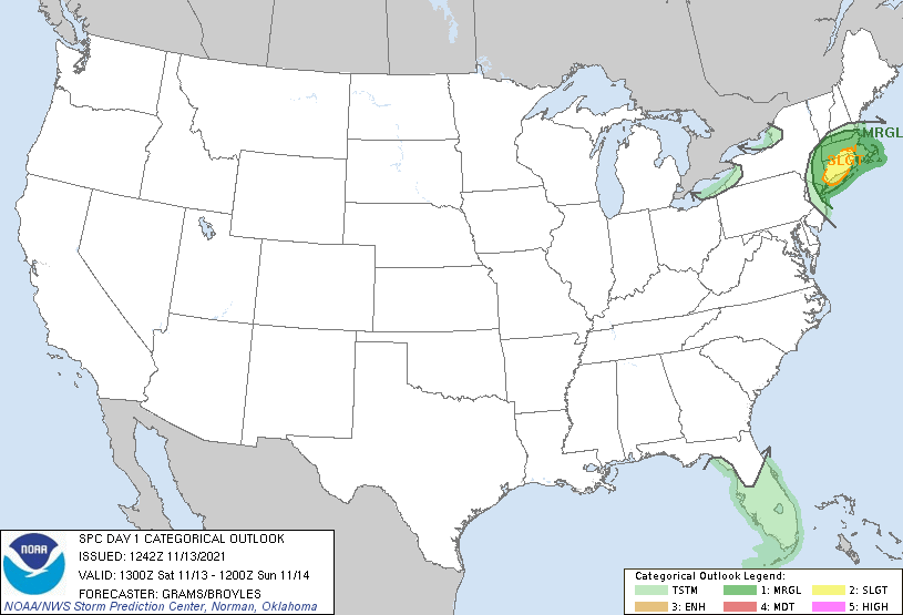 NE storms today to watch. Timing this afternoon into evening. SPC: "Isolated to scattered damaging winds, a brief tornado, and small to marginally severe hail are possible across the southeast New York and New York City vicinity across southern New England."