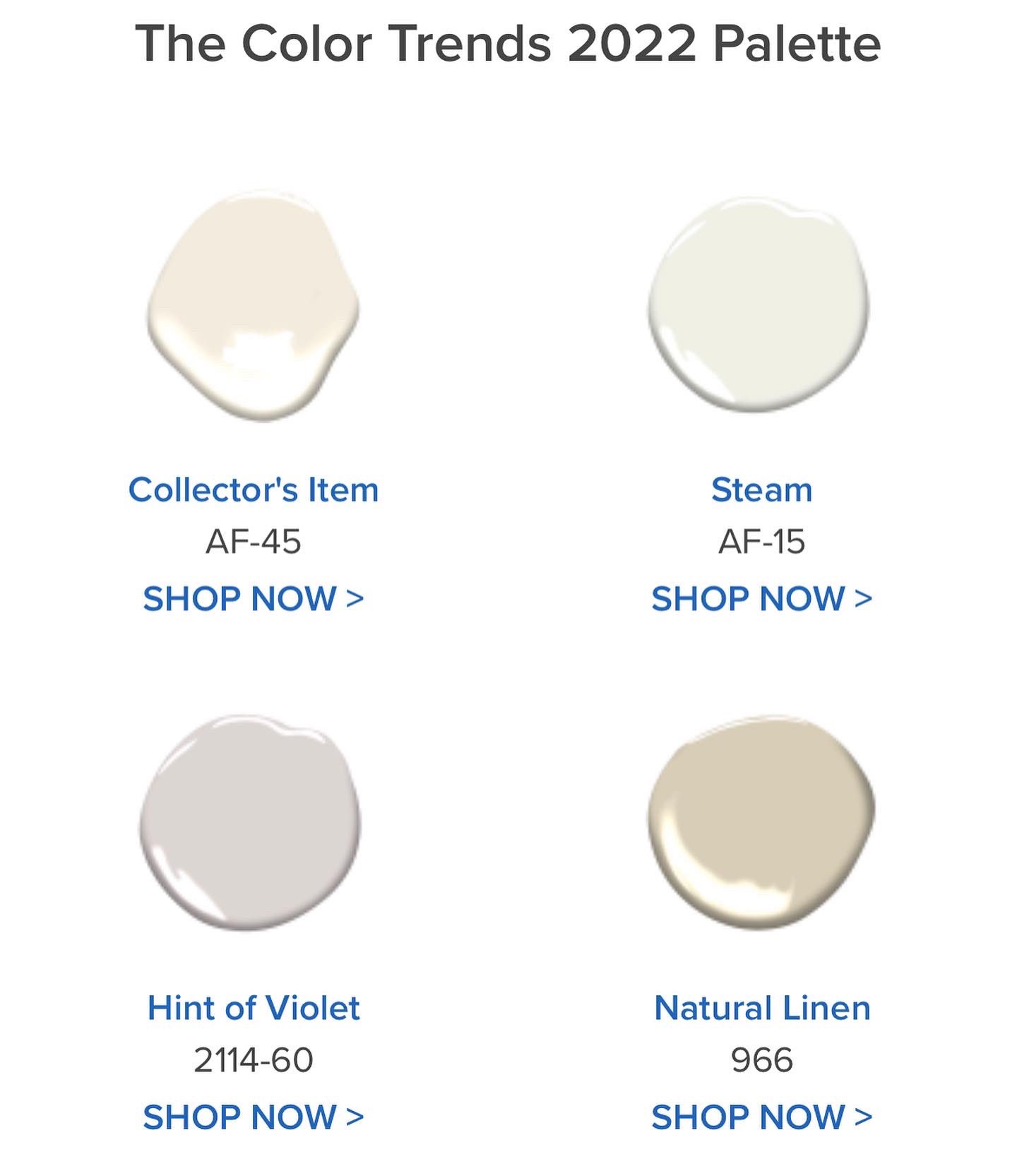 Home With Dean Sharp Take A Look At The Benjamin Moore Color Trends 22 Palette And The 22 Color Of The Year Posted In Comments T Co Vdc0qcilju Twitter